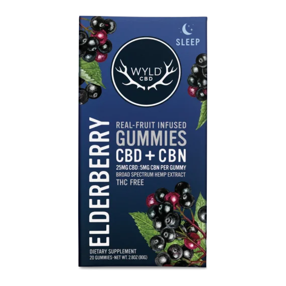 Elderberry CBD:CBN Gummies | CBD-Only